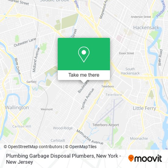 Mapa de Plumbing Garbage Disposal Plumbers