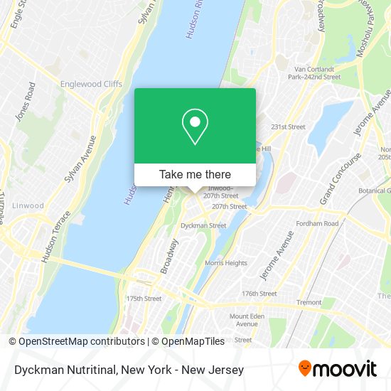 Dyckman Nutritinal map