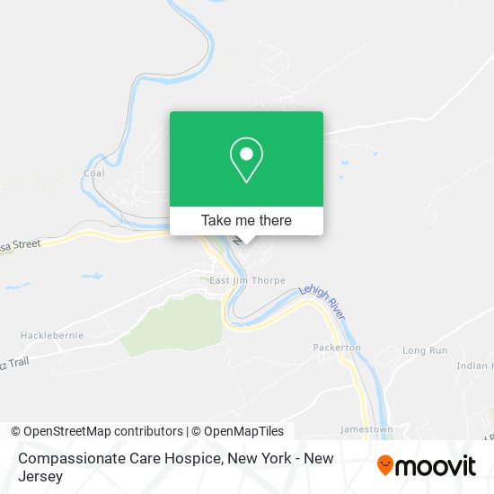 Compassionate Care Hospice map