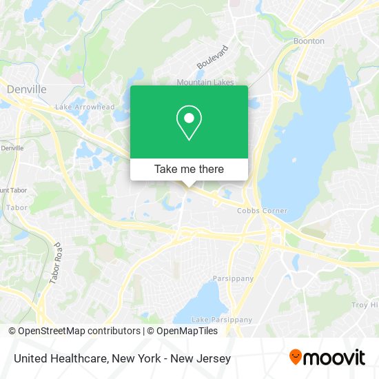Mapa de United Healthcare