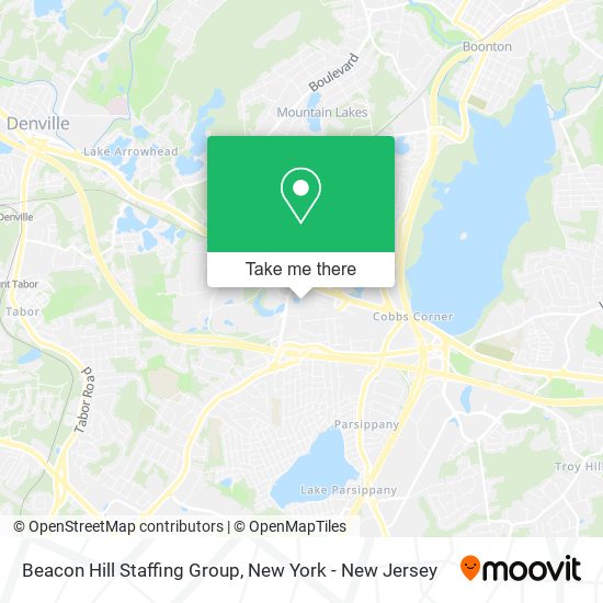 Mapa de Beacon Hill Staffing Group