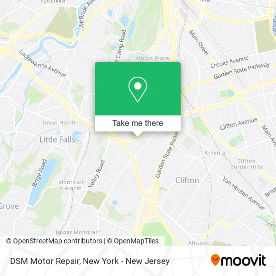 DSM Motor Repair map