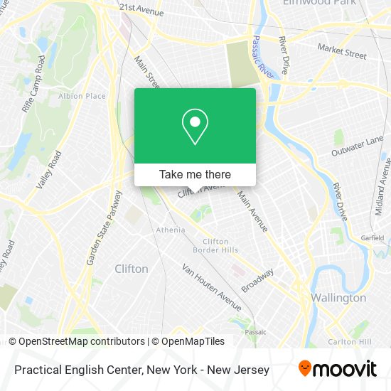 Mapa de Practical English Center