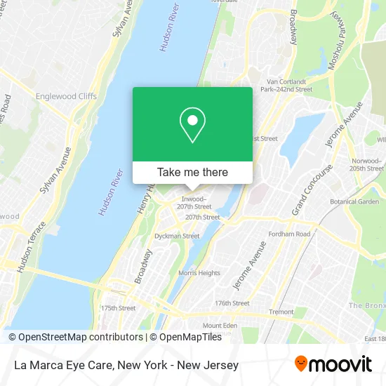 La Marca Eye Care map