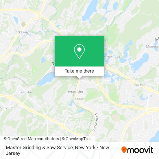 Mapa de Master Grinding & Saw Service