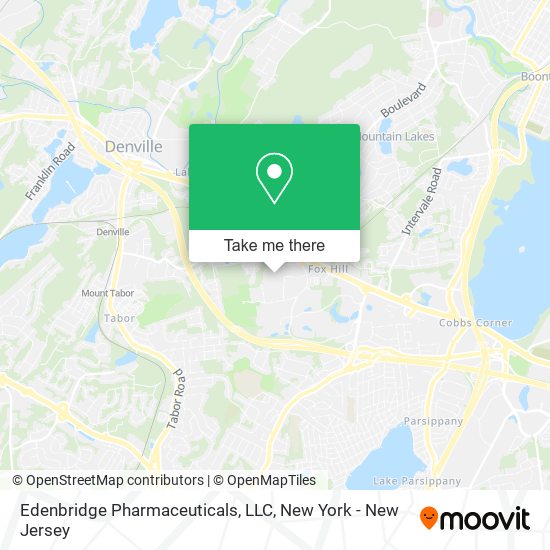 Mapa de Edenbridge Pharmaceuticals, LLC