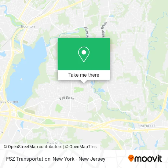 Mapa de FSZ Transportation
