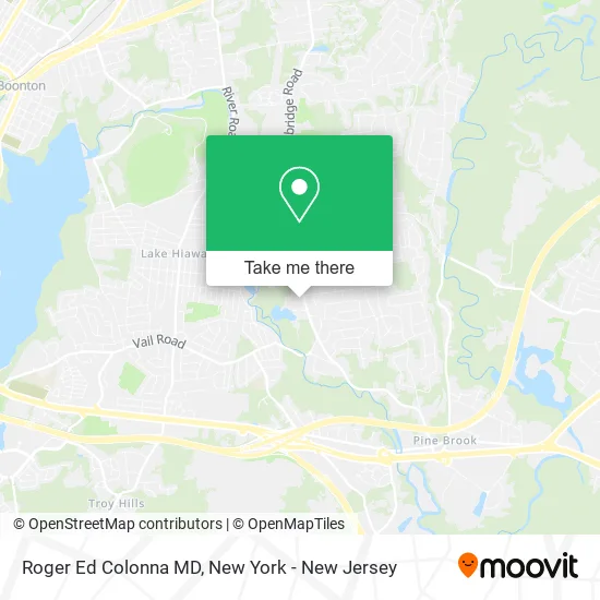 Mapa de Roger Ed Colonna MD