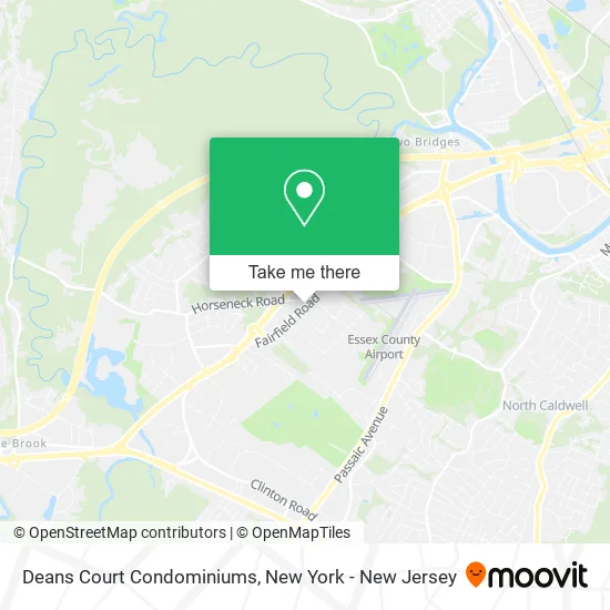 Deans Court Condominiums map