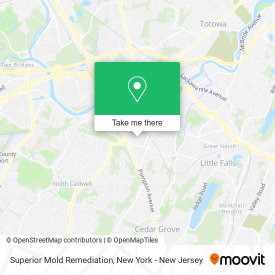 Superior Mold Remediation map