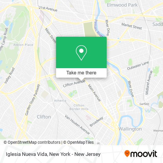 Mapa de Iglesia Nueva Vida