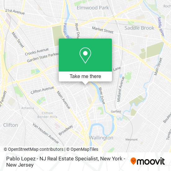 Mapa de Pablo Lopez - NJ Real Estate Specialist