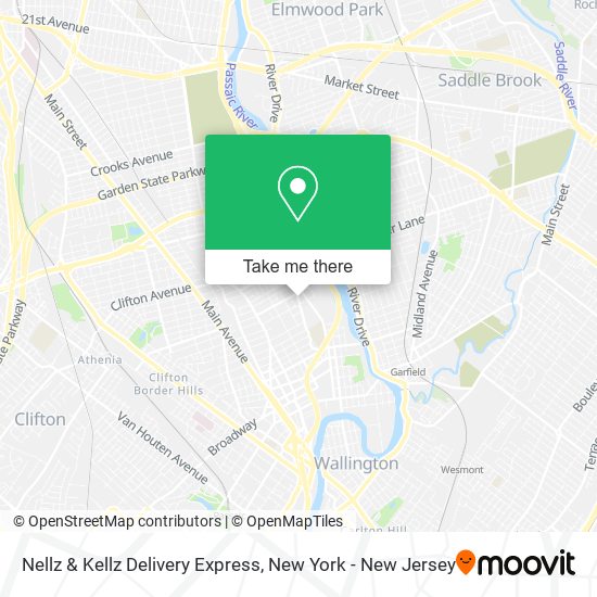 Nellz & Kellz Delivery Express map