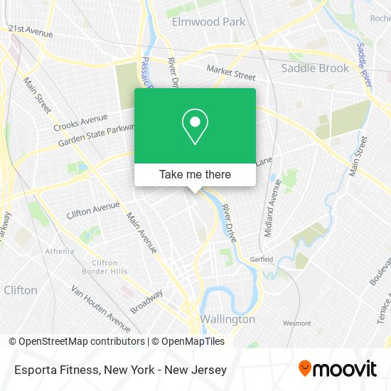 Esporta Fitness map