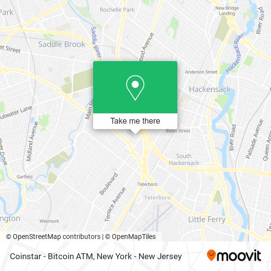 Coinstar - Bitcoin ATM map