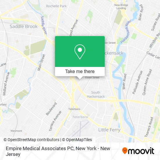 Mapa de Empire Medical Associates PC