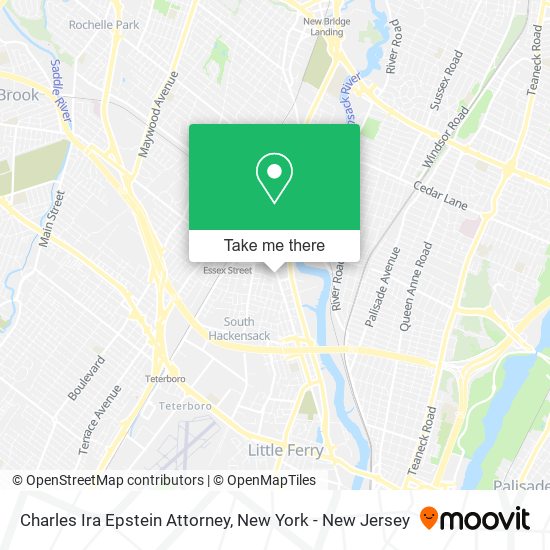 Charles Ira Epstein Attorney map