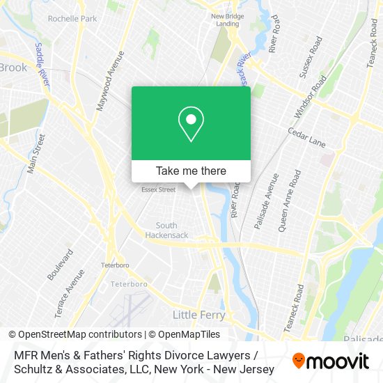 Mapa de MFR Men's & Fathers' Rights Divorce Lawyers / Schultz & Associates, LLC