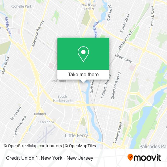 Credit Union 1 map