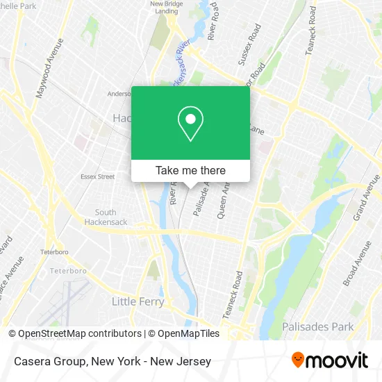 Casera Group map
