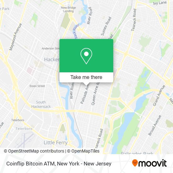 Coinflip Bitcoin ATM map