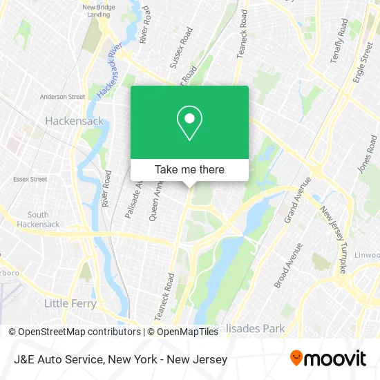 J&E Auto Service map