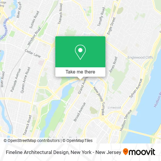 Fineline Architectural Design map