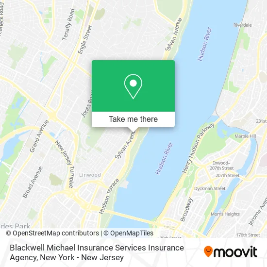 Mapa de Blackwell Michael Insurance Services Insurance Agency