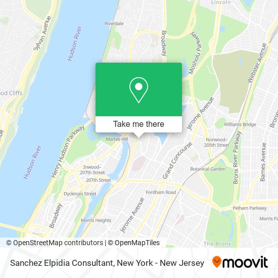 Sanchez Elpidia Consultant map