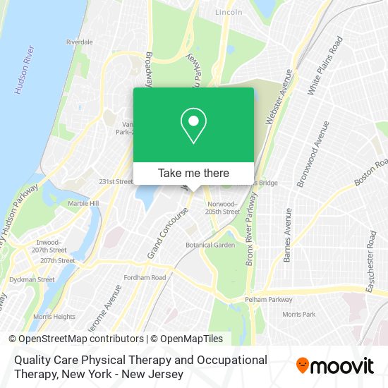 Quality Care Physical Therapy and Occupational Therapy map