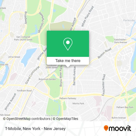 T-Mobile map