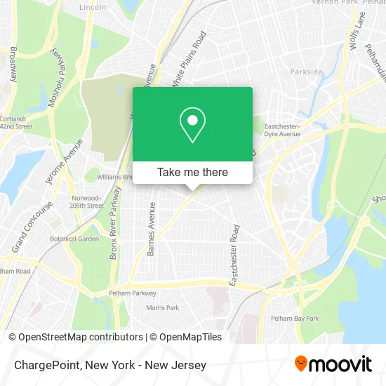 ChargePoint map