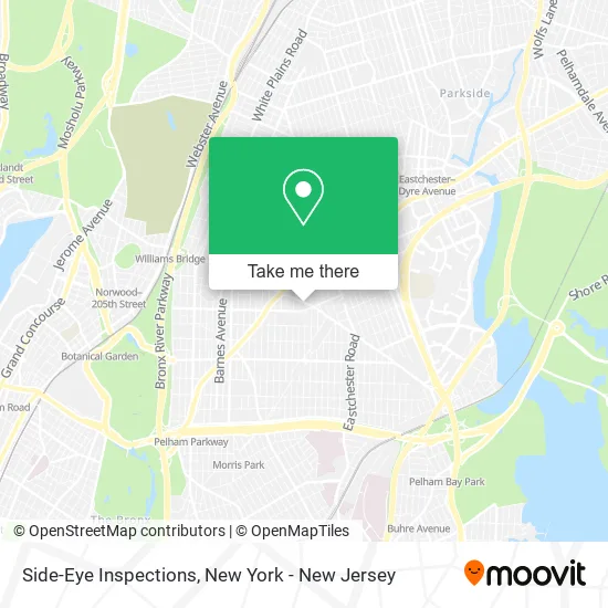 Side-Eye Inspections map