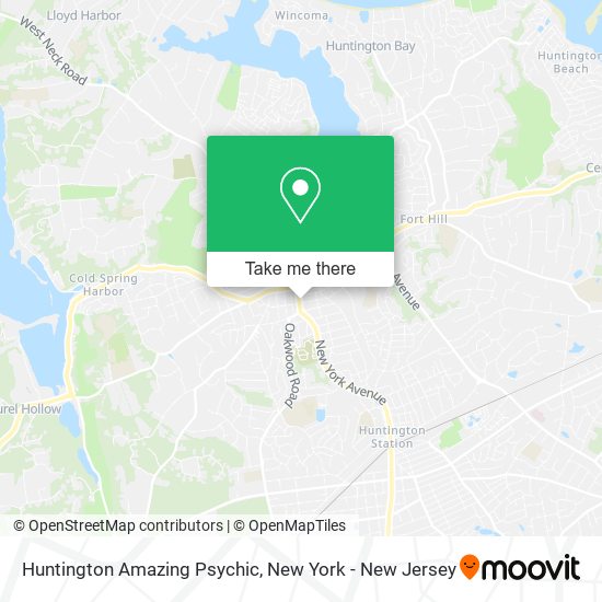 Huntington Amazing Psychic map