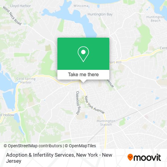 Adoption & Infertility Services map