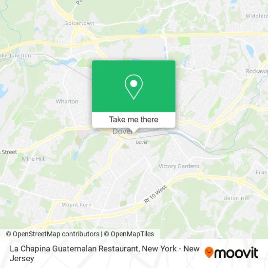 La Chapina Guatemalan Restaurant map