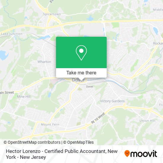Hector Lorenzo - Certified Public Accountant map