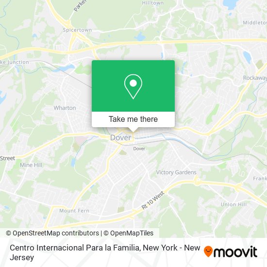 Centro Internacional Para la Familia map