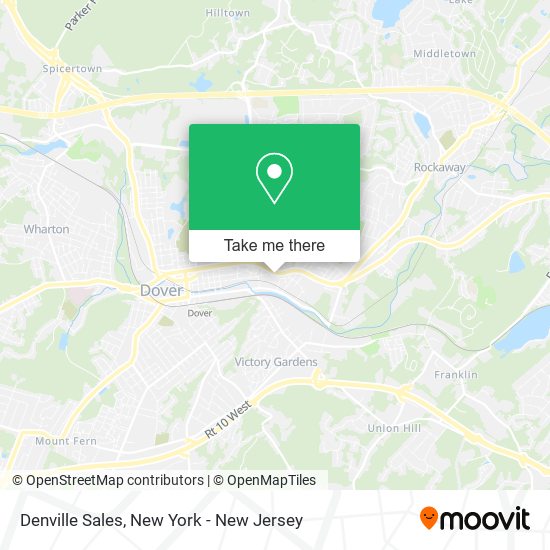 Denville Sales map