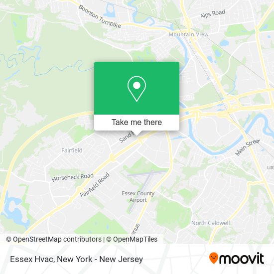 Mapa de Essex Hvac