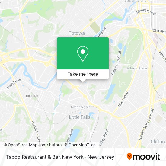 Taboo Restaurant & Bar map