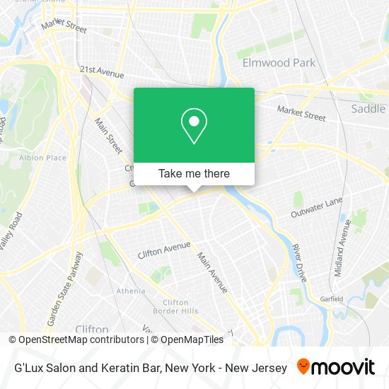 Mapa de G'Lux Salon and Keratin Bar