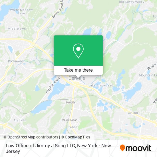 Mapa de Law Office of Jimmy J Song LLC