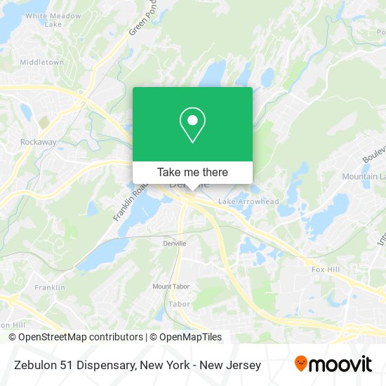 Mapa de Zebulon 51 Dispensary