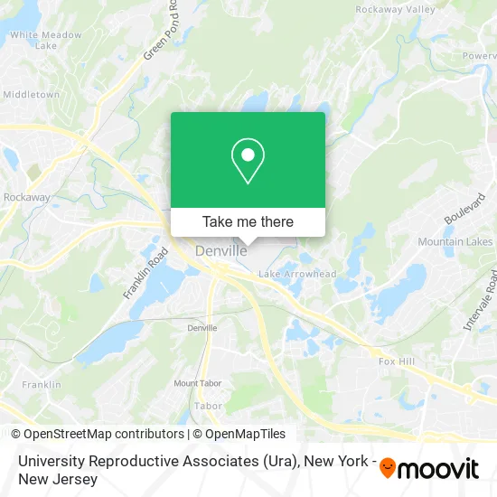 University Reproductive Associates (Ura) map