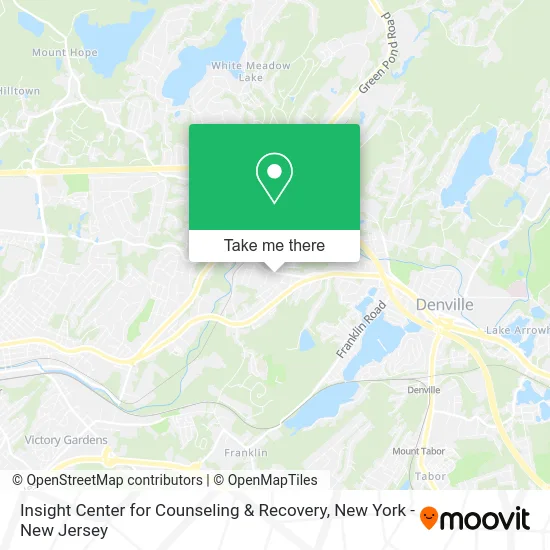 Insight Center for Counseling & Recovery map