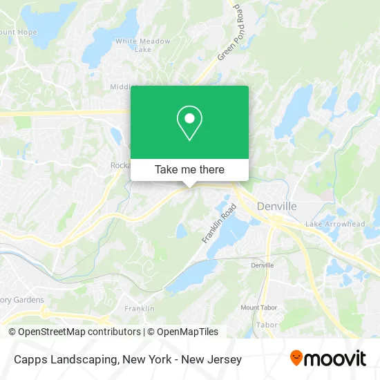 Capps Landscaping map