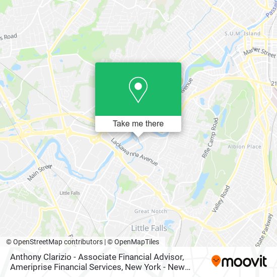 Anthony Clarizio - Associate Financial Advisor, Ameriprise Financial Services map