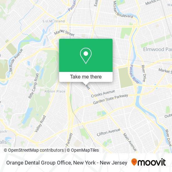 Mapa de Orange Dental Group Office