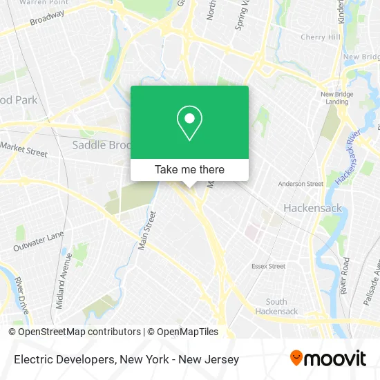 Electric Developers map